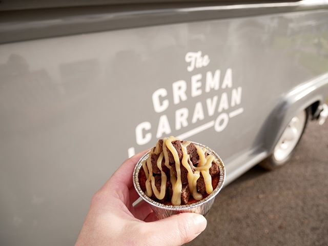 TheCremaCaravan's tweet photo. We have to have this one on the menu when there’s prizes at stake! Come vote Salted carmel brownie this wkend British Street Food awards! .
.
.
.
#thecremacaravan #BurntToOrder #cremebrulee #foodtruck #streetfood #Foodie #DessertPorn #dessert #homemade … https://t.co/bPoYD178CY https://t.co/1JWaOJjbG8