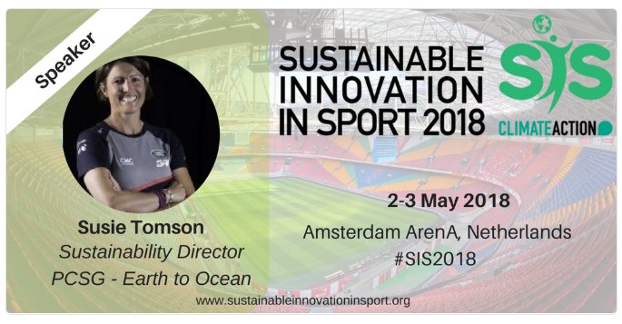 PCSG_World's tweet photo. The business case for sustainability - why it stacks up and why Nike and others are doing it. Hear PCSG's @SusieTomson at today's #SIS2018 conference #greensports #sustainability. More on our blog: https://t.co/HAHM2CKKQv https://t.co/vIAUbR750e