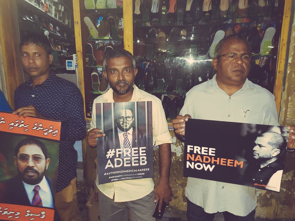 JustShinan's tweet photo. Supreme Court in 1 February gai nerunu amuru thanfeez kurey!
#FreeAdeeb
#ImplementSCOrder https://t.co/s62mXxL1qX