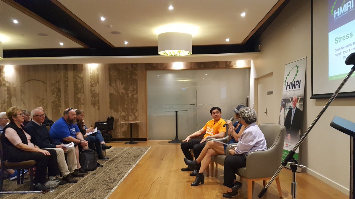 StrokeBrainPRC's tweet photo. What a fantastic chair to this panel discussion on #thinking after #stroke , @merry_burke interviewing @DrLinOng & Prof Frini on the qu's everyone else also has - lots of nodding! #HMRIstroke https://t.co/wg9PqVCrQ8