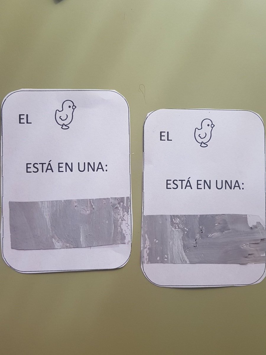 tere_teru's tweet photo. No sé lo voy a poner fácil a los peques de 3 años, mañana empieza de verdad la aventura #proyectorescate, #infantil,  #gamificación https://t.co/6LLPCfiZvf