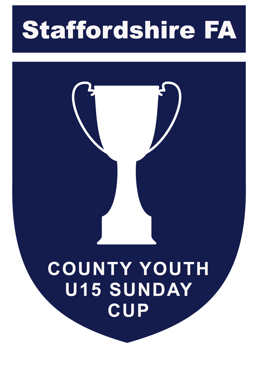 StaffordshireFA's tweet photo. New Park Village U15s take on Hednesford Town Newlands U15s in the County Youth Sunday Cup Final on Thursday 3rd May at Silkmore Lane. Kick off 7.00pm. https://t.co/cjMoxR1i7H