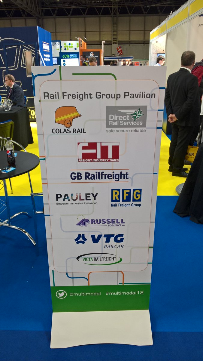 Say hi to Ross on our stand at #Multimodal18 today. Find out what DRS can offer in the <a href="/RailFreightUK/">Rail Freight Group (RFG)</a> pavilion. See you soon 😊