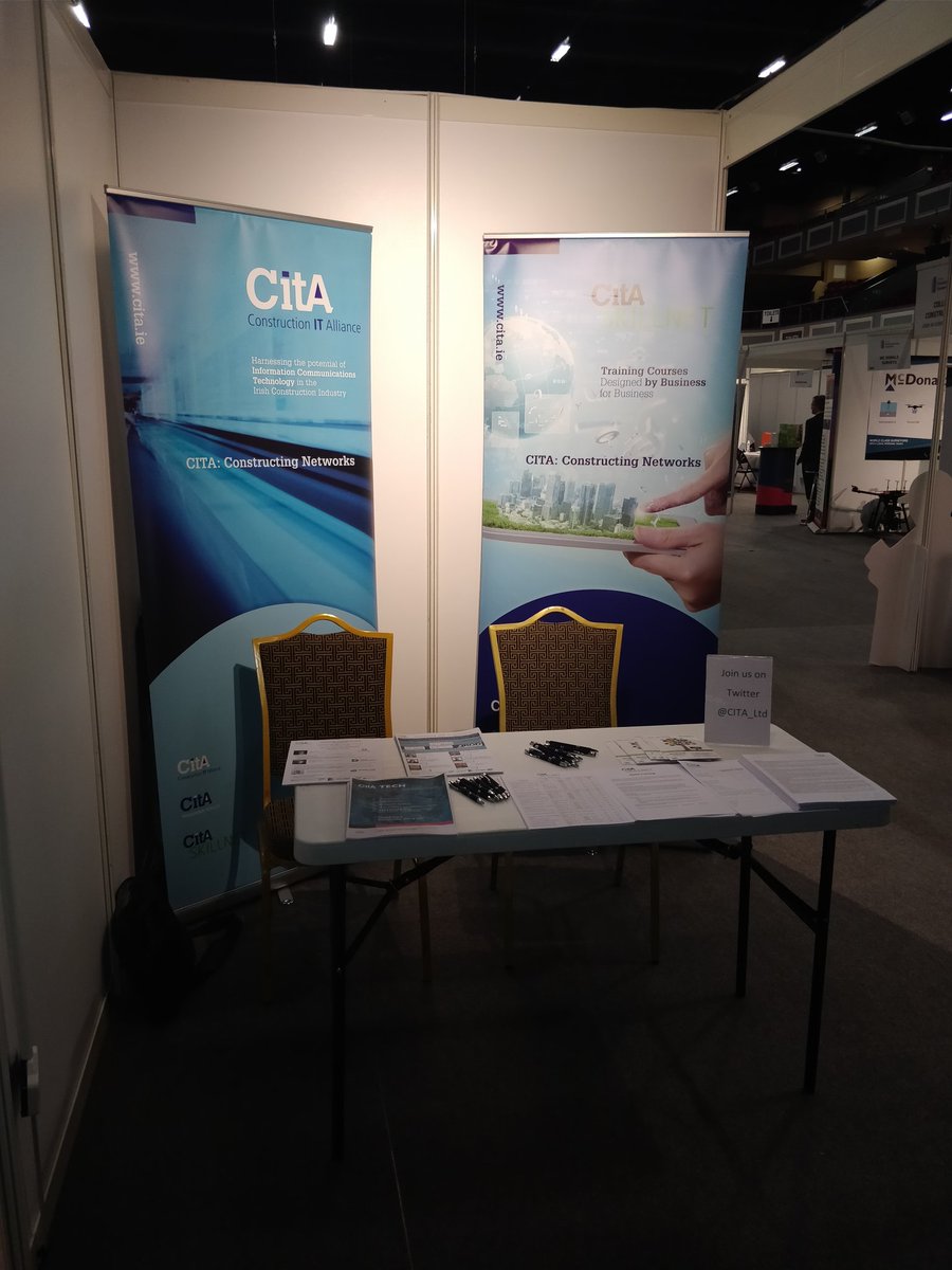 CITA_Ltd's tweet photo. We're at the @ConstructSummit! Be sure to stop by to find out about membership, upcoming events and discounted training 🏗️👷👷♀️
#Rebuild18 #ConstructIreland #NationalConstructionSummit18 https://t.co/92lVqbPqwX