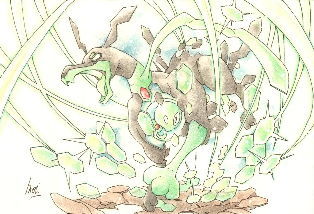 ジガルデ 10 ぬりえ ポケモンの壁紙