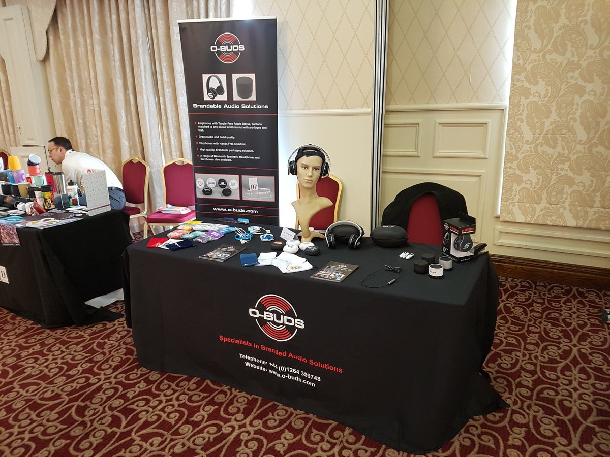Obuds's tweet photo. Looking forward to a busy day at Promotional Showcase/PSP exhibition at the Red Cow Dublin!😊 https://t.co/fl7Xwf6NdD