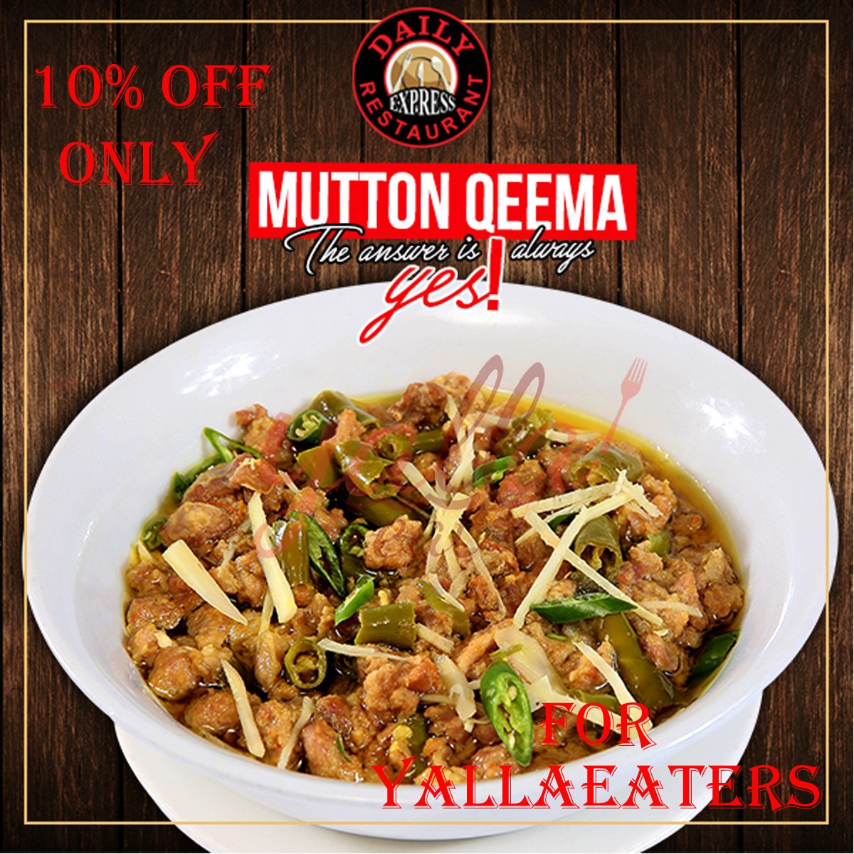 YallaEat's tweet photo. Exclusively for YallaEaters ❤️❤️
Order these Spicy #MuttonQeemaHariMirch from #DailyExpressRestaurant &amp; avail 10% OFF on all orders with Yalla Eat!!! at https://t.co/NB1rpGmCua

Download Android App:
https://t.co/Y4rHVRIv5l

#Yallaeat #yallaeaters #yallaeatuae #indubai #UAE https://t.co/HehYxHGHHP