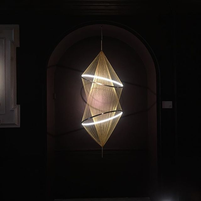 Excited to see the Spun Halo chandelier at <a href="/sketchlondon/">sketch</a> as part of the exhibition light &amp; reflection with @matterofstuff. Exhibition is on to 13th May if you're in town. ift.tt/2rdiYqo