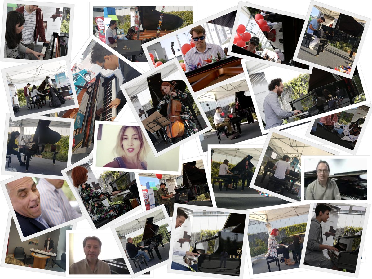¡Gracias <a href="/hazenmusica/">HAZEN</a>, @YamahaContigo por poner los pianos, y gracias a todos los pianistas por poner música en directo en la XI Maratón Donación Sangre del Hospital La Paz!
#yamahacontigo #HospitalLAPazDONA #donasanger #DaLaCampanada #hemotuiteros
