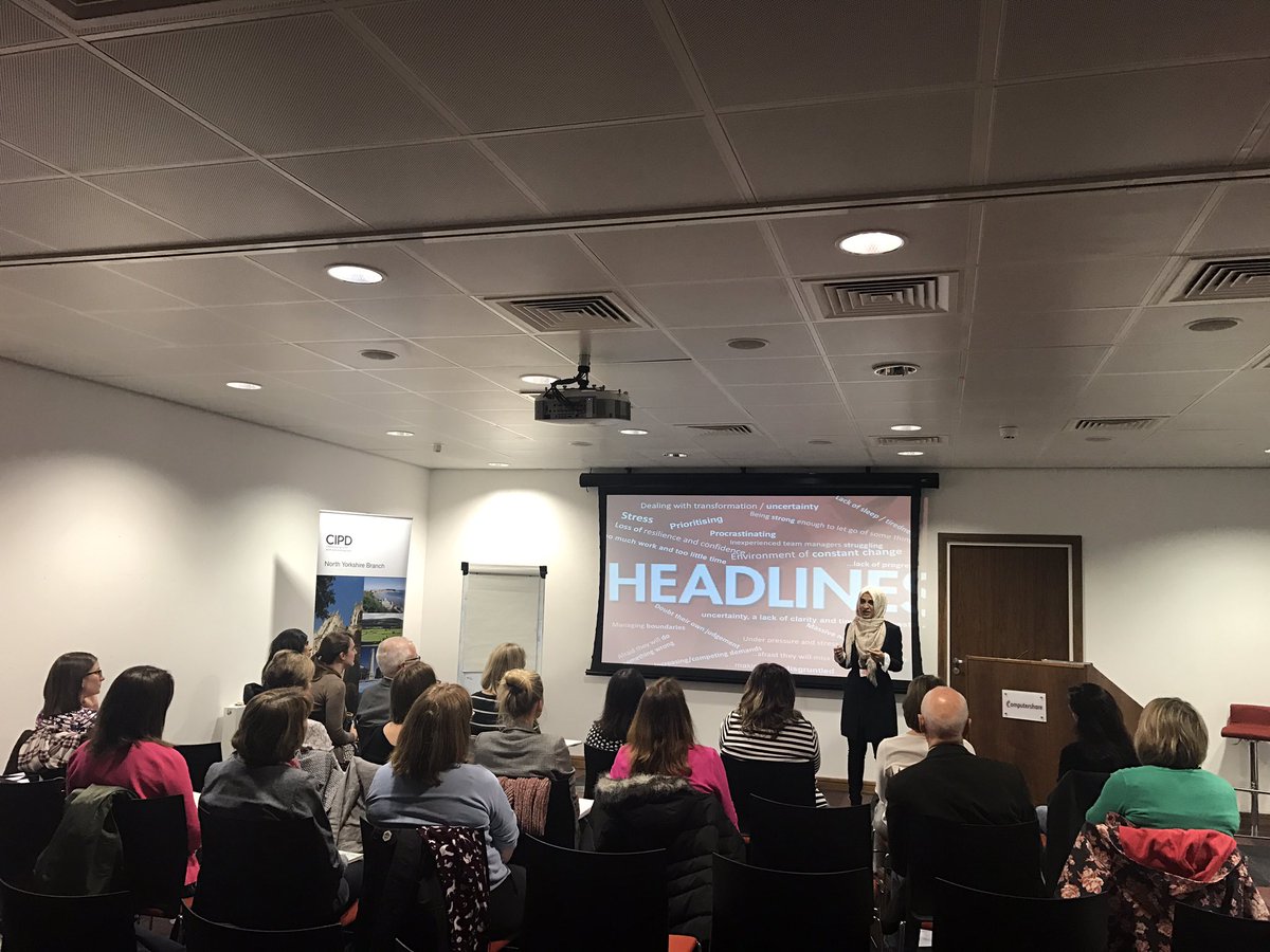 Fabulous turnout for the resilience event with <a href="/CIPD/">CIPD</a> North Yorkshire today . Thanks to <a href="/computershare/">Computershare</a> for hosting