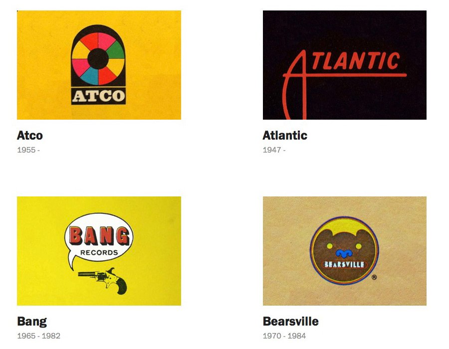 Record Label Logo Designs - A Monster Logo Compilation by Reagan Ray