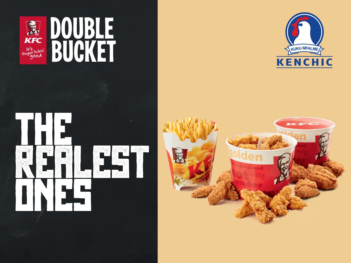 KFC Kenya on Twitter "Putting together a meal like the double bucket