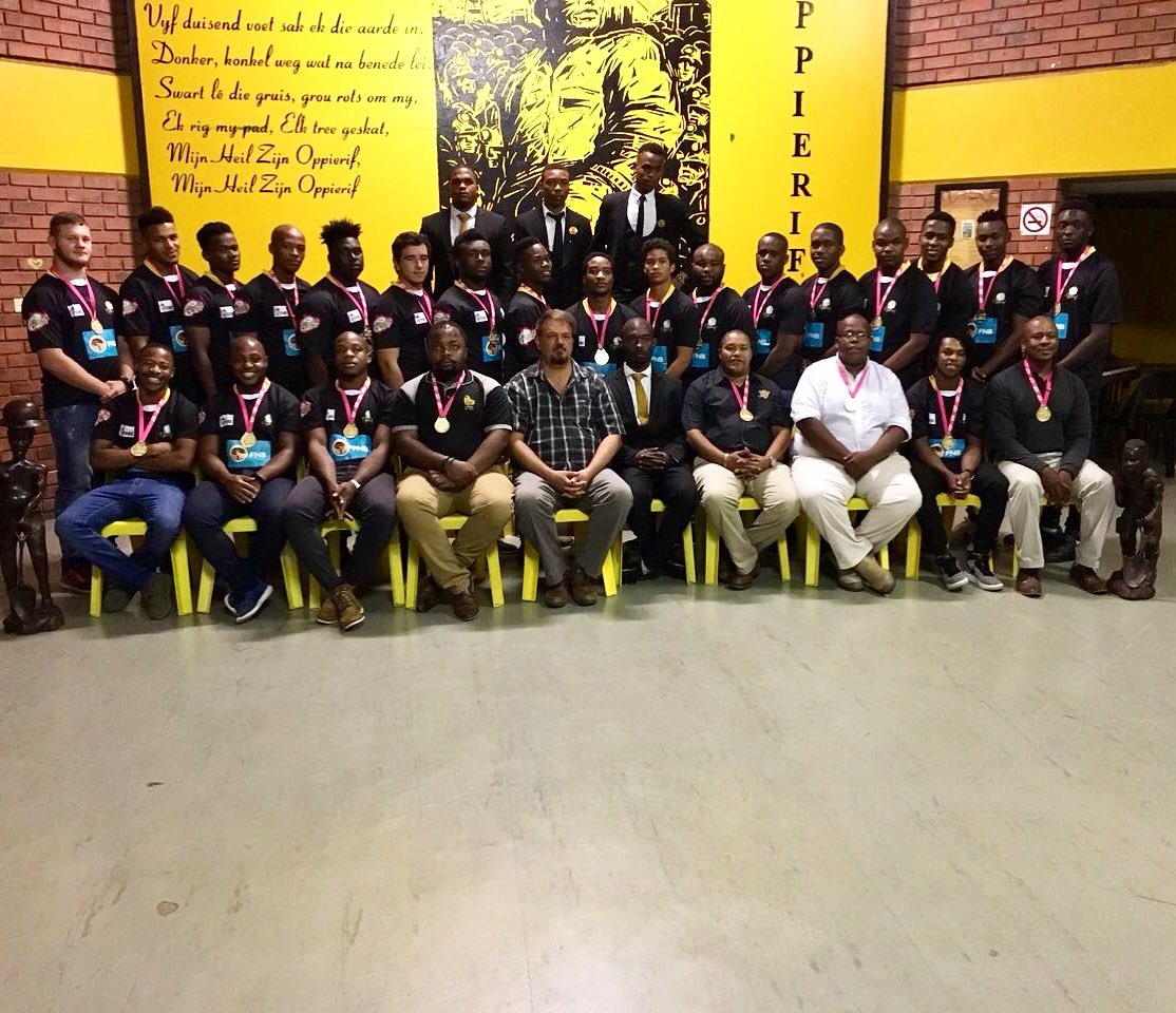 UJ_Sport's tweet photo. 🔨Congratulations goes out to @oppierif for the stellar performance in the 2018 season of the FNB Res Rugby Premiership League. It was their second year competing in the league and made history by winning all their matches! Now how’s that for PERFORMANCE EXCELLENCE! 🏆🔥🏈 https://t.co/HWUWoRIMJJ