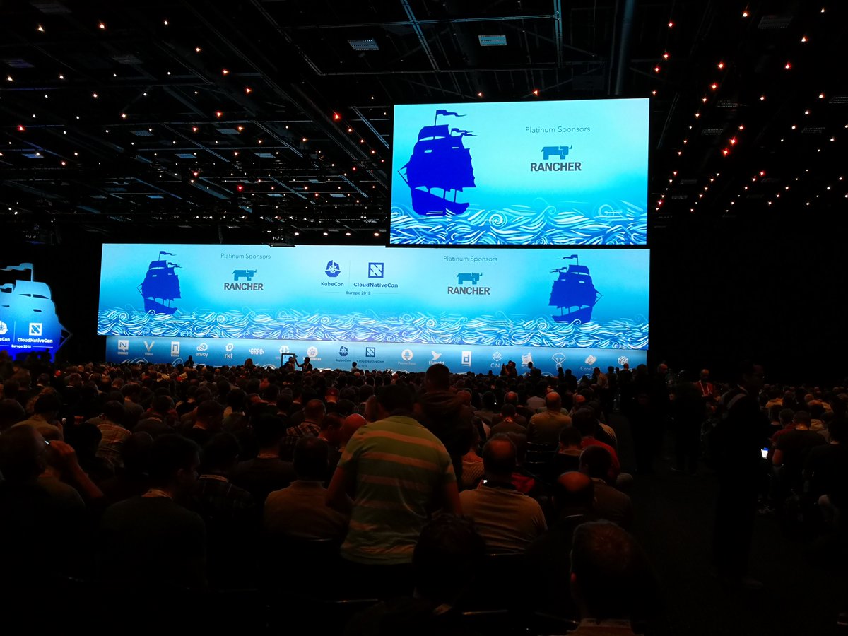 svsteenis's tweet photo. @Rancher_Labs proud sponsor of #kubecon 2018 https://t.co/daVKflVlrz