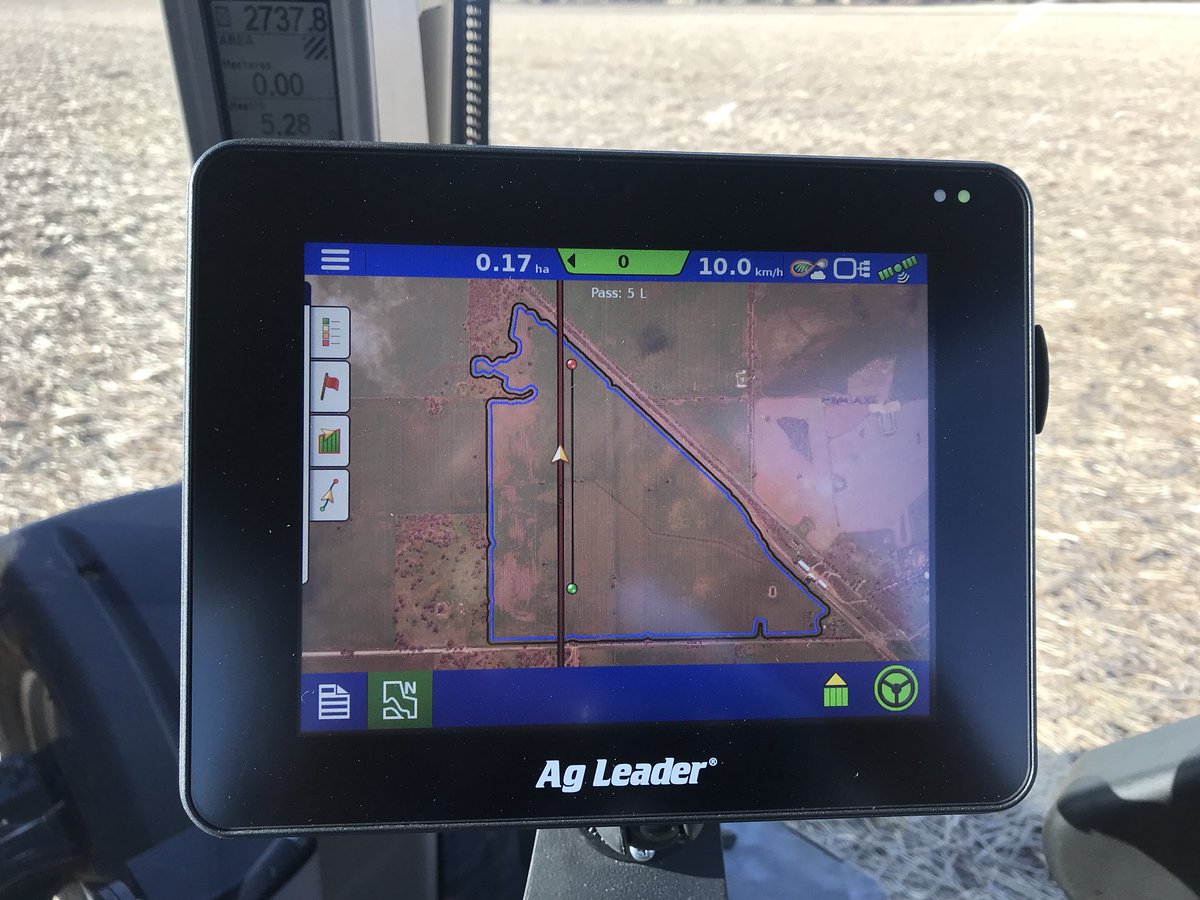 tonk_elec's tweet image. At Barraport today set up Case Magnum with @AgLeaderTech #InCommand800 #SteerCommand on TerrastarL Signal @agleaderaus #HighTechPlant18