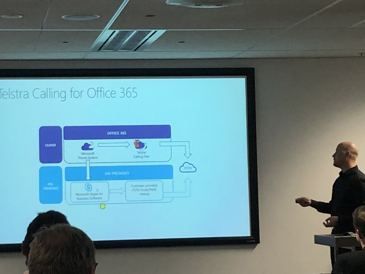 At the Melbourne UC User group session listening about how Telstra calling from the cloud is coming-  Change is the only constant