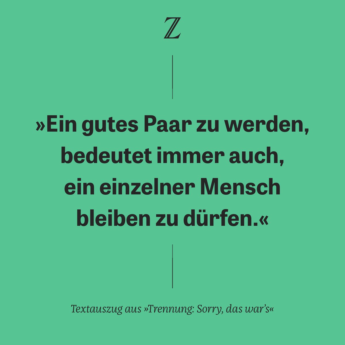 Wenn der Partner geht, kommt der Schmerz. Umso mehr, wenn man als Frau jenseits der fünfzig ist: zeit.to/2KuMi4x