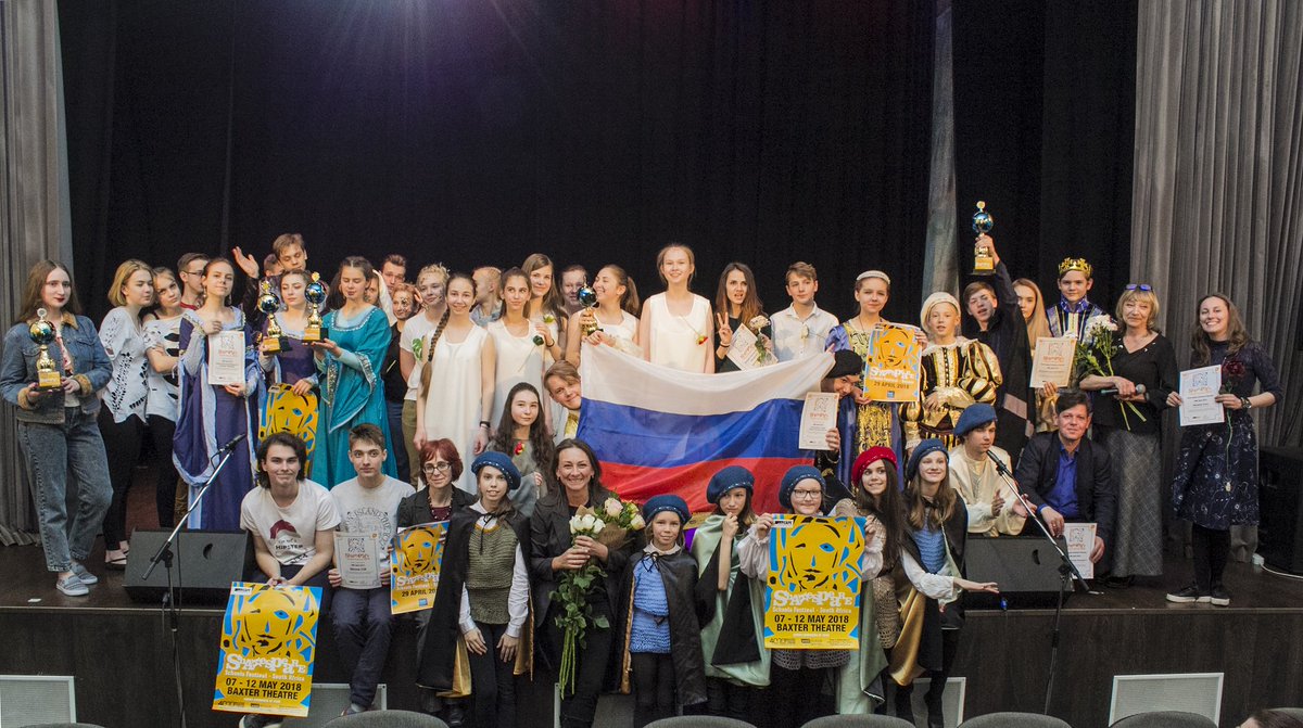 EducapeKseniya's tweet photo. #SSFRU launch in St.Petersburg last Sunday! I cannot be more proud of all the amazing talented students, their directors and everyone who supported the launch! #grateful #support #ShakespeareinRussia #GalaxyTheatre inspired by @Edu_Cape https://t.co/dzrELG4J4g