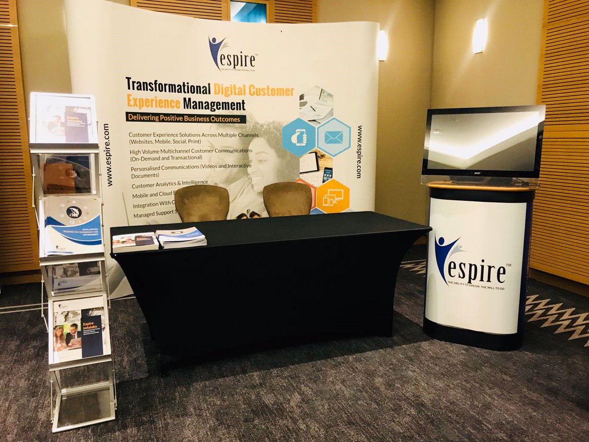 EspireInfolabs's tweet photo. We are here at @arenafinancial's #Digital #Transformation in #Insurance 2018 conference! Drop by at Booth #13 for a quick chat on how we are building the #technology hub for #insurance. #Digitalinsurance #CX #CCM #arenafinancial #insurtech #Espire #DigitalTransformation https://t.co/6QkmgdtDke