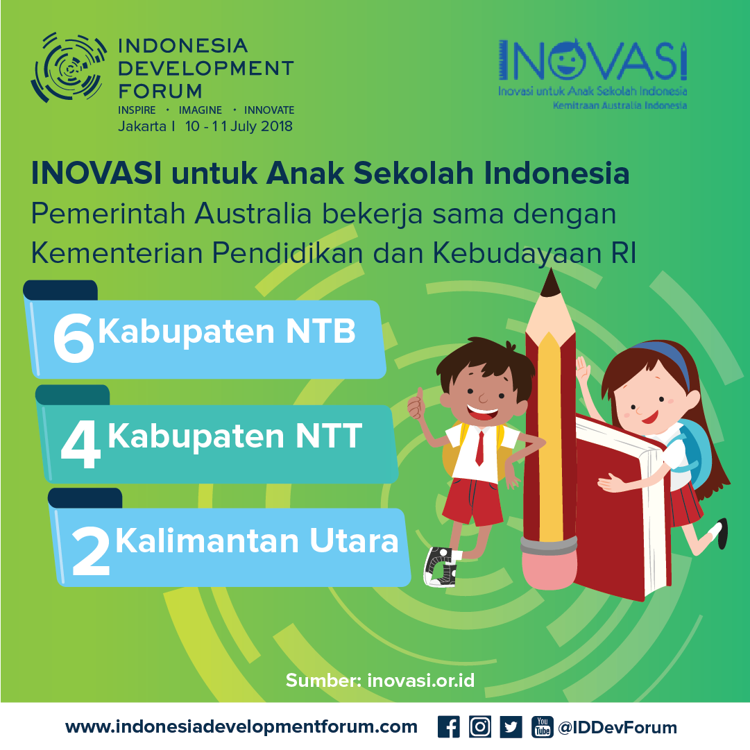 IDDevForum's tweet image. Dalam 15 tahun terakhir, investasi pemerintah di bidang pendidikan meningkat. Yuk kenalan dengan Program INOVASI (Inovasi untuk Anak Sekolah Indonesia) @Kemdikbud_RI @DubesAustralia #Hardiknas2018