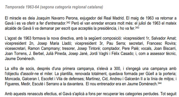 havokcfgava's tweet photo. El #Gavà ha tingut crisis molt fortes al llarg de la història. La d'inicis dels 60's, amb descensos de 3ª a 2ªRegional i diverses temptatives de desaparèixer, queda recollida al Llibre d'Història de Josep Campmany. L'Ajuntament i "El Fifo" van salvar el club. https://t.co/hqC7Do6Mam