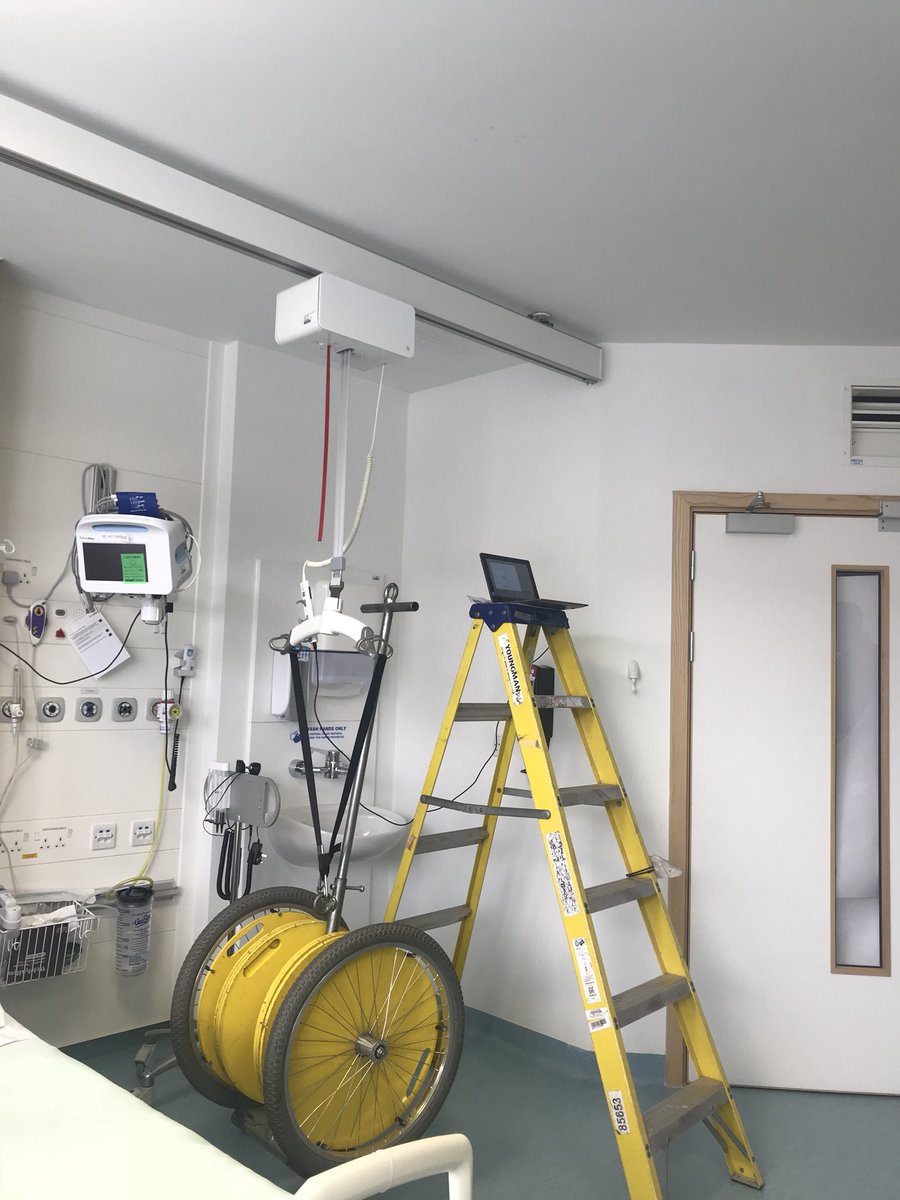 Annual servicing at <a href="/AlderHey/">🏥 Alder Hey 💙</a> this week. #guldmann #movingandhandling #nhs