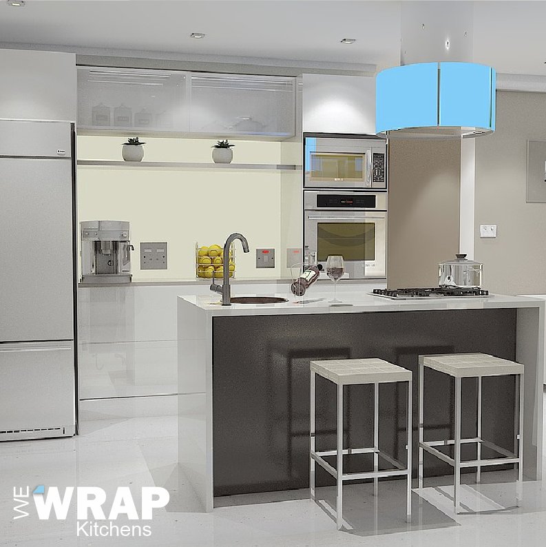 wewrapkitchens's tweet photo. Great Kitchen design with vinyl wraps from We Wrap Kitchens. We offer highly durable wraps in a huge range of colours, professionally installed at a fraction of the cost of a new kitchen. For a fast, free quote call Andy today on 07907 967846 or visit https://t.co/z6KcCcsCYf https://t.co/y2rKMITEzU
