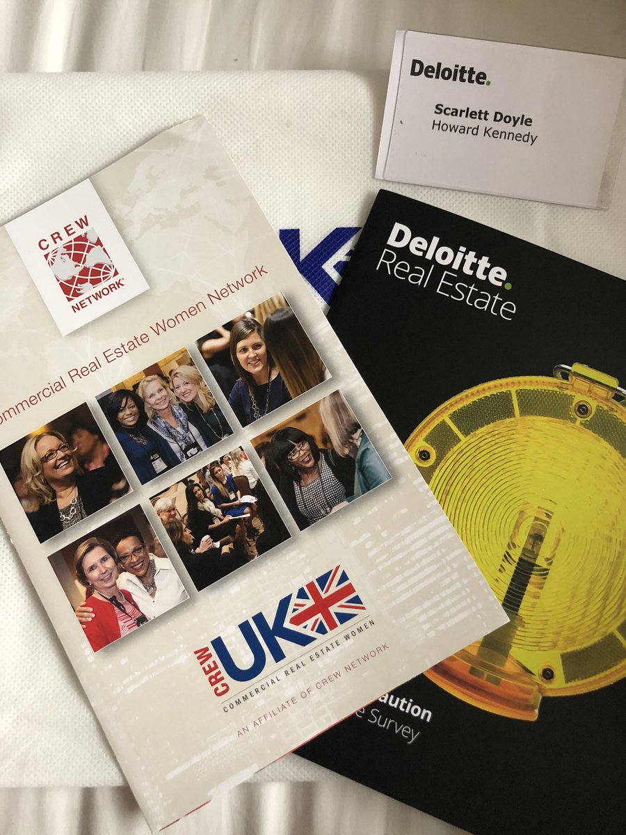 scarlett_doyle1's tweet photo. Great event last night at @Deloitte with @CREWUKtweets looking at the upcoming technological changes and challenges for the Real Estate Sector https://t.co/v7sSCh4hYa