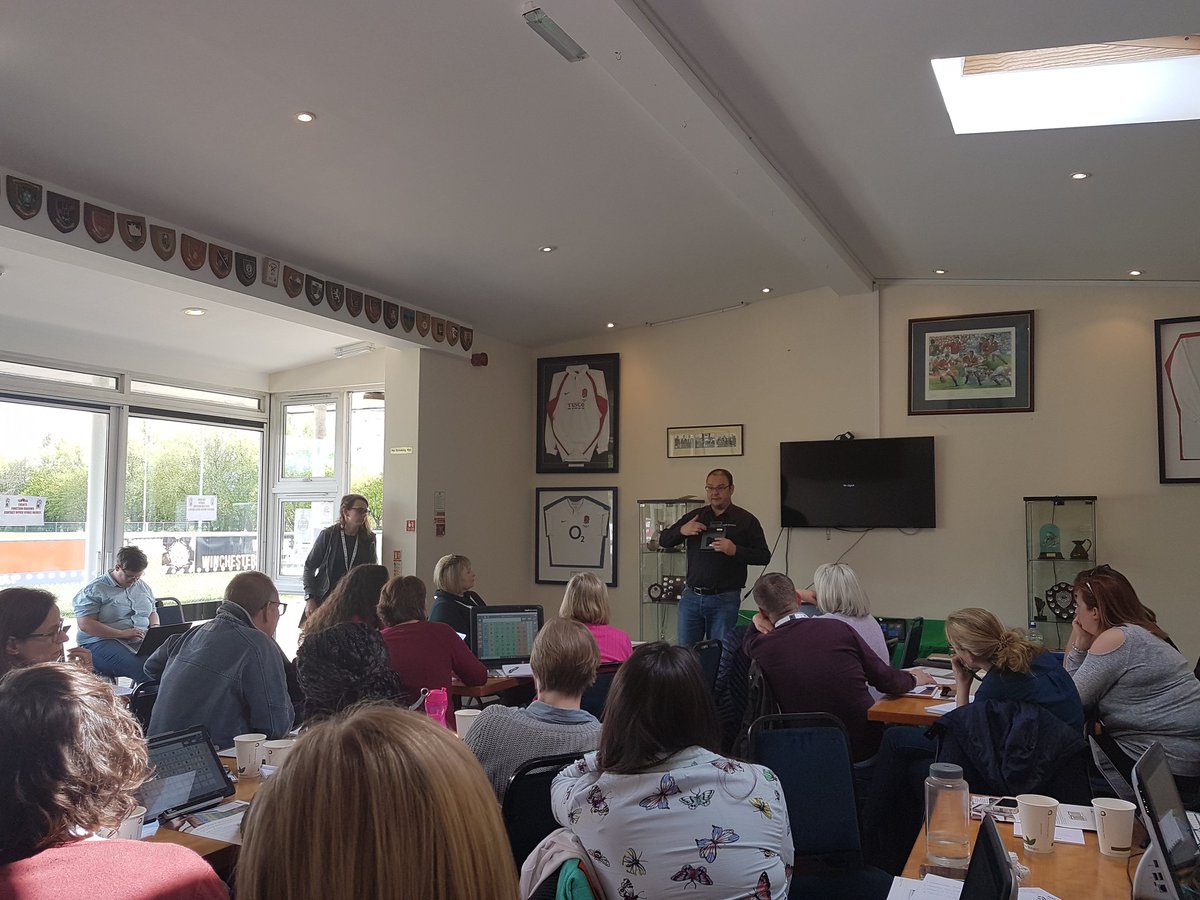 dealmeida_jen's tweet photo. Awesome day at our #coretour in Winchester yesterday @liddtd @BDienerPro @AliceTobii @TobiiDynavox loads of information and hands on activities. https://t.co/xj6SdPc4Ru