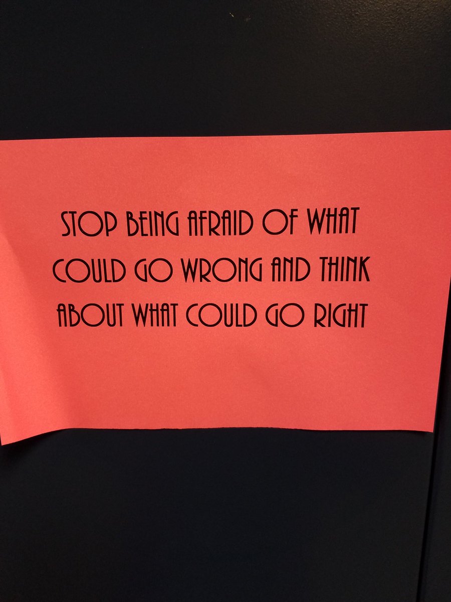 RJHHawks's tweet photo. Focus on the positive. You'll be amazed at how it changes your outlook. #LockerWisdom https://t.co/pDYS6H7J0f