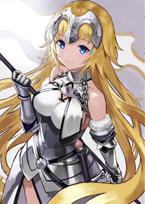 気が向いたら描くリクエストボックスより「ジャンヌ・ダルク(ルーラー)」 