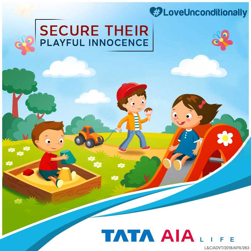 Tata Aia Life On Twitter Nothing Is More Melodious To A Parent Than Their Child S Laughter One Small Step With Tata Aia Life Insurance Plans To Secure Such Happy Days Till The