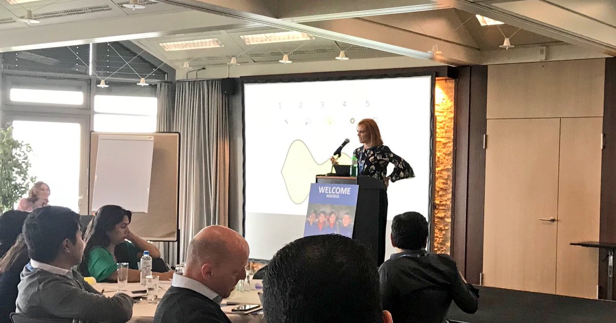 We're thrilled to be at #GSF2018 to listen and learn from our #education colleagues around the world. Always exciting to see what happens when we all work together!