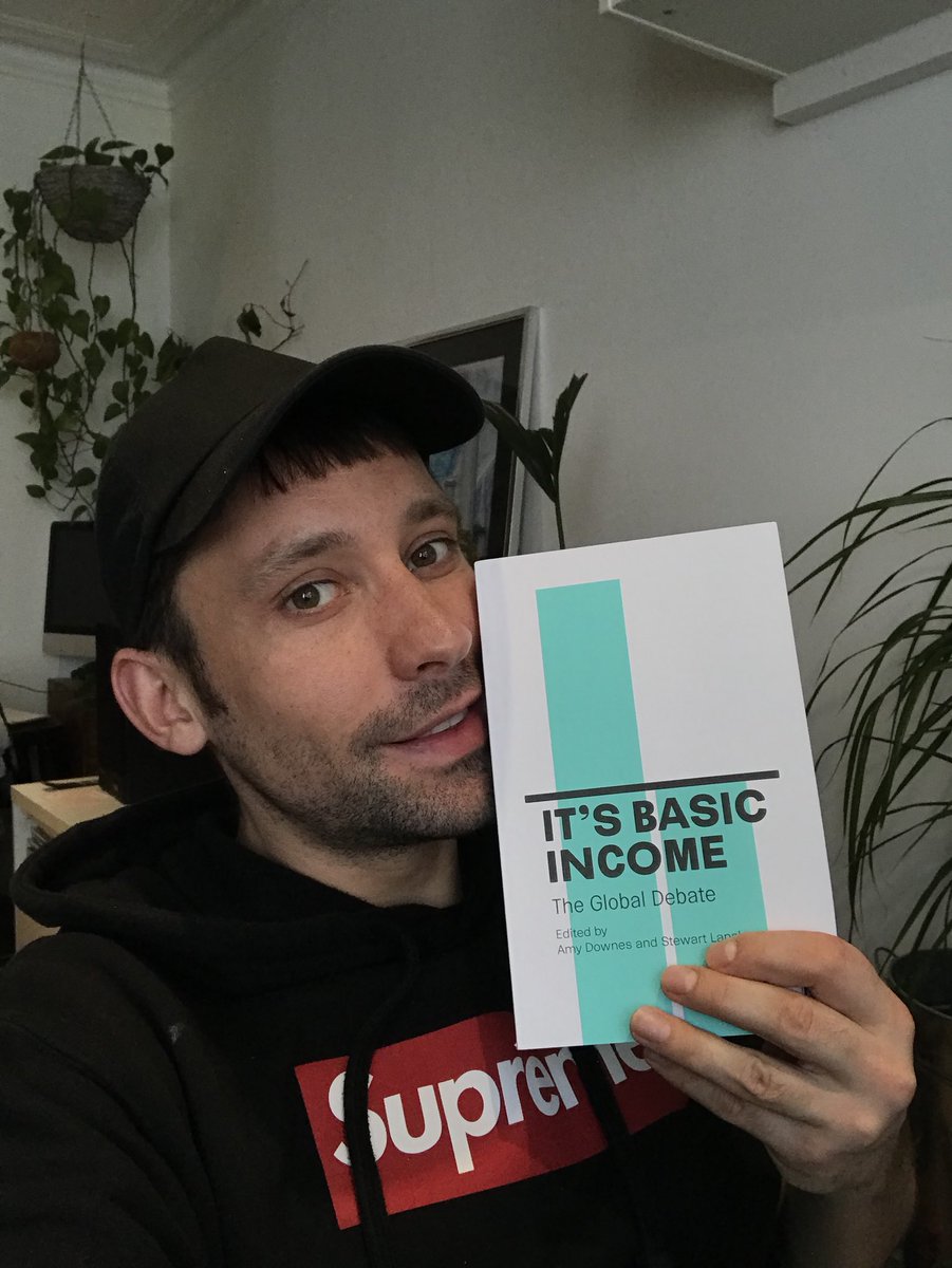 andrius_lake's tweet photo. This baby has finally arrived edited by dear friend @amyedownes. I’m joining the global debate! #BasicIncome #read #book #debate #itsbasicincome https://t.co/FaoWKSZIoz
