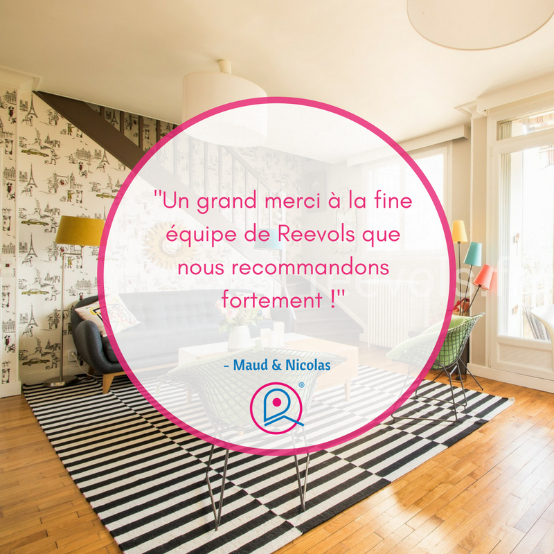 Reevols's tweet photo. TEMOIGNAGE 🗨️ Maud &amp; Nicolas nous partage leur expérience avec Reevols :
"Pour la vente de notre maison située au Pecq, nous cherchions une présentation attractive de notre bien, des visites de qualité et des tarifs attrayants." (...) La suite par là ➡ https://t.co/L7PIG31lJP https://t.co/SJ9b3EtzS6