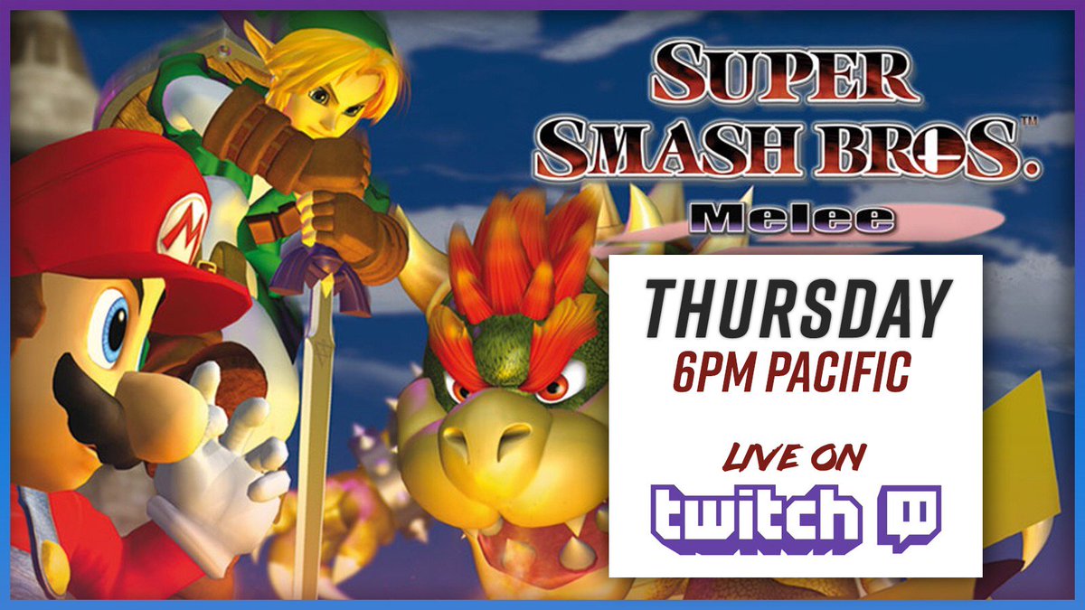 nerdontv's tweet photo. Making the Twitch switch this week! #nerdon #nerdonthepodcast #livestream #twitchstream #supersmashbros #gamecube #ninentdo #mario #peach #zelda #link #bowser #supersmashedbros #melee #battle https://t.co/UWMsHZVXkS