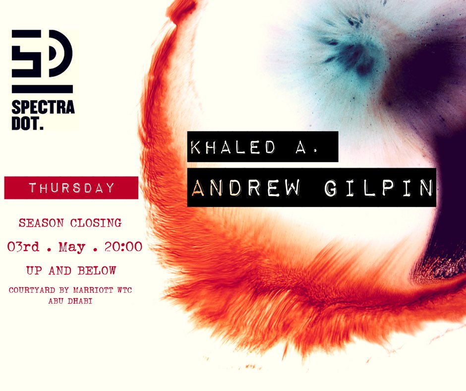 SpectraDot's tweet photo. We’re back tomorrow night on the rooftop for our season closing party! If you’re in the capital tomorrow night then head along to @CourtyardAUH for some of the good stuff. #house #techno #AbuDhabi #rooftoop #dj #abudhabievents #uae 
@AmGilpin https://t.co/kIR3Fs0IqM