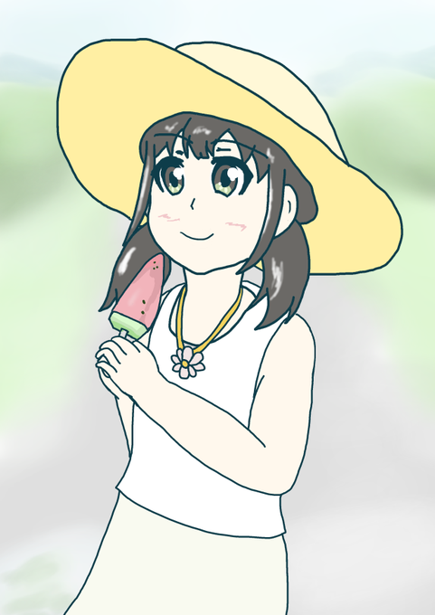 麦わら帽子のtwitterイラスト検索結果 古い順