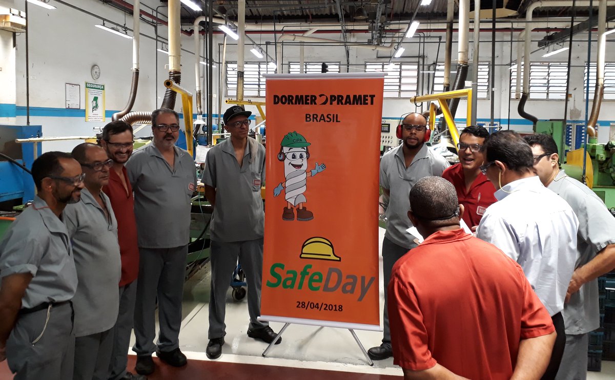 DormerPramet's tweet photo. Our traditional week of activities to highlight prevention of accidents at work is taking place in São Paulo. #SafetyFirst #Safeday2018 https://t.co/IyBh7tIv71 https://t.co/pVIcM5bj67