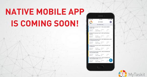 MyTaskitApp's tweet image. We can't wait for the launch of the #MyTaskit native mobile app. #marine #construction #industrial