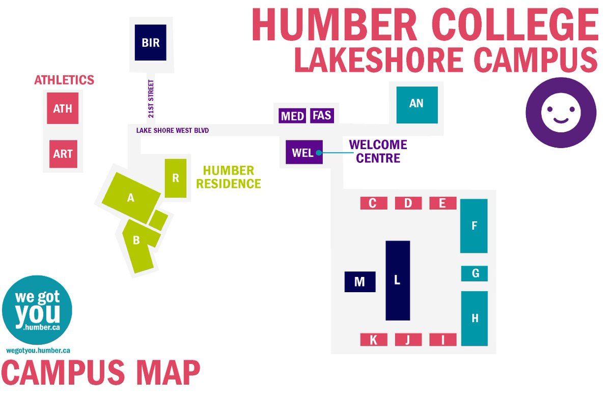 HumberOteam's tweet image. #LakeshoreCampusMap! Download it here. #CampusMap #Lakeshore #TorontoLakeshore #HumberOrientation