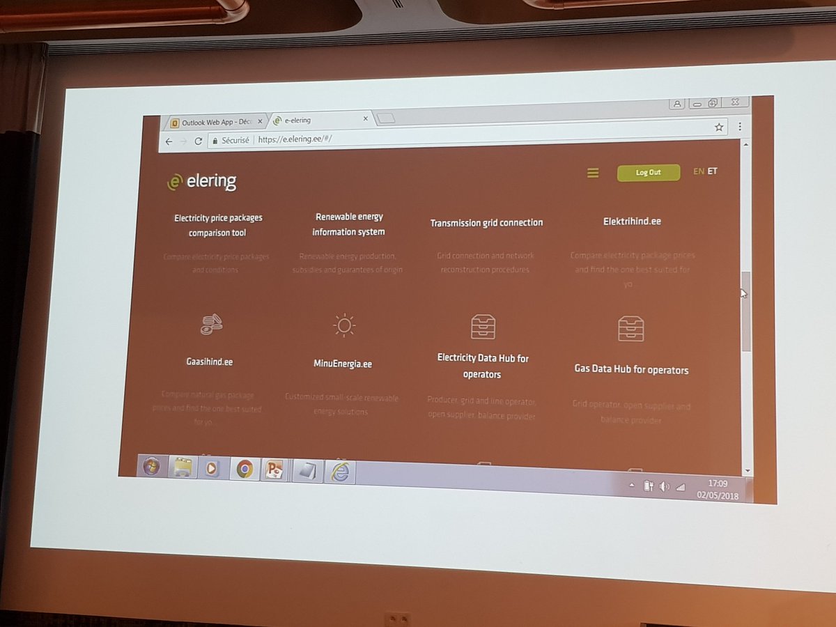 laurentschmitt's tweet photo. #digitopia great #Estfeed livedemo as a new step to manage #Prosumer @GreenButton across Europe and foster #Prosumer data exchange across Europe @RuusunenJukka @taaviveskimagi @ENTSO_E #CleanEnergyEU @Energy4Europe @ristori20 @csikow @stracma @EUW_live @JMGlachant https://t.co/vZIbiT4Qyg