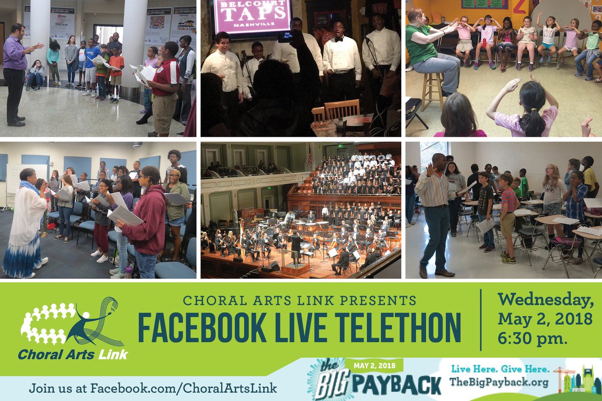 METSingers's tweet photo. TONIGHT we host our Facebook Live Telethon in support of The Big Payback! We thank you for your continuous support and hope you'll tune in tonight at 6:30 pm.
#LiveHere #GiveHere #CAL20 https://t.co/2F6TkXxPYz
