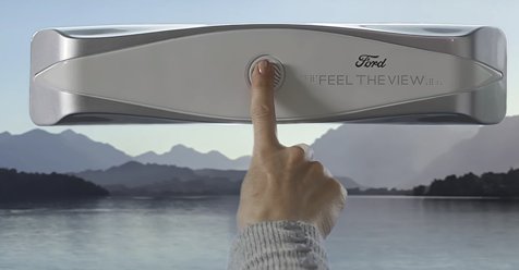 McMullenFordIA's tweet image. #Ford is moving into the future with some absolutely amazing new technology! Check out their prototype "Feel the View", a smart car window that can help the visually-impaired "see" the scenery around them. Wow! #FeelTheView cnet.co/2HLax0A