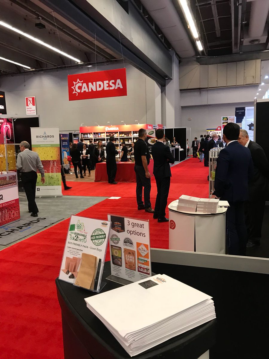 PouchMakers's tweet photo. Everything is ready at @SIALCANADA
Come find #pouchmakers at Booth #2118 !!!
#sialMTL2018 #tradeshow May 2-4, 2018 in #montreal #SIAL #SIALMTL #SIALCANADA
#cfp #customfoodpackaging #contractpackaging #privatelabel #privatelabelpackaging https://t.co/FMufZuWxmT