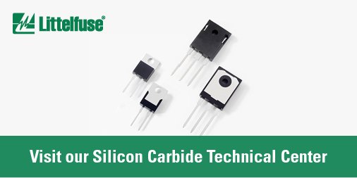 Littelfuse's tweet photo. Visit our new Silicon Carbide Technical Center for detailed information about SiC material properties and uses, design videos, evaluation kits, application support, and product information. Learn more: https://t.co/FHWxAV0IYD #SiC #siliconcarbide https://t.co/oeEUGfE9R8