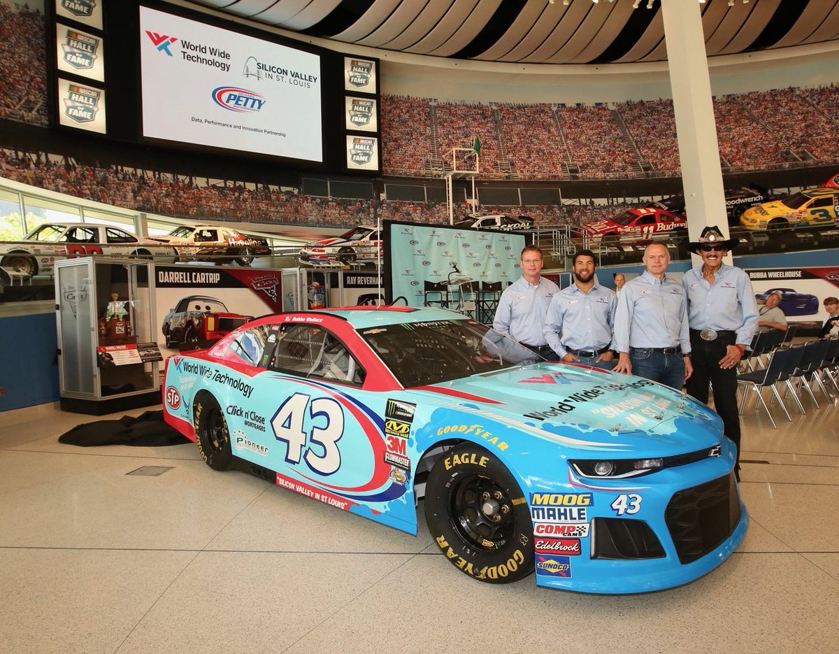 wwt_inc's tweet photo. #ICYMI yesterday - World Wide Technology’s #BigData Solutions to Support @NASCAR Driver Darrell “Bubba” Wallace Jr.  First race with @RPMotorsports is at the @kansasspeedway on May 12. Details: https://t.co/7dhM0qFw1J https://t.co/K9YxwovbZs