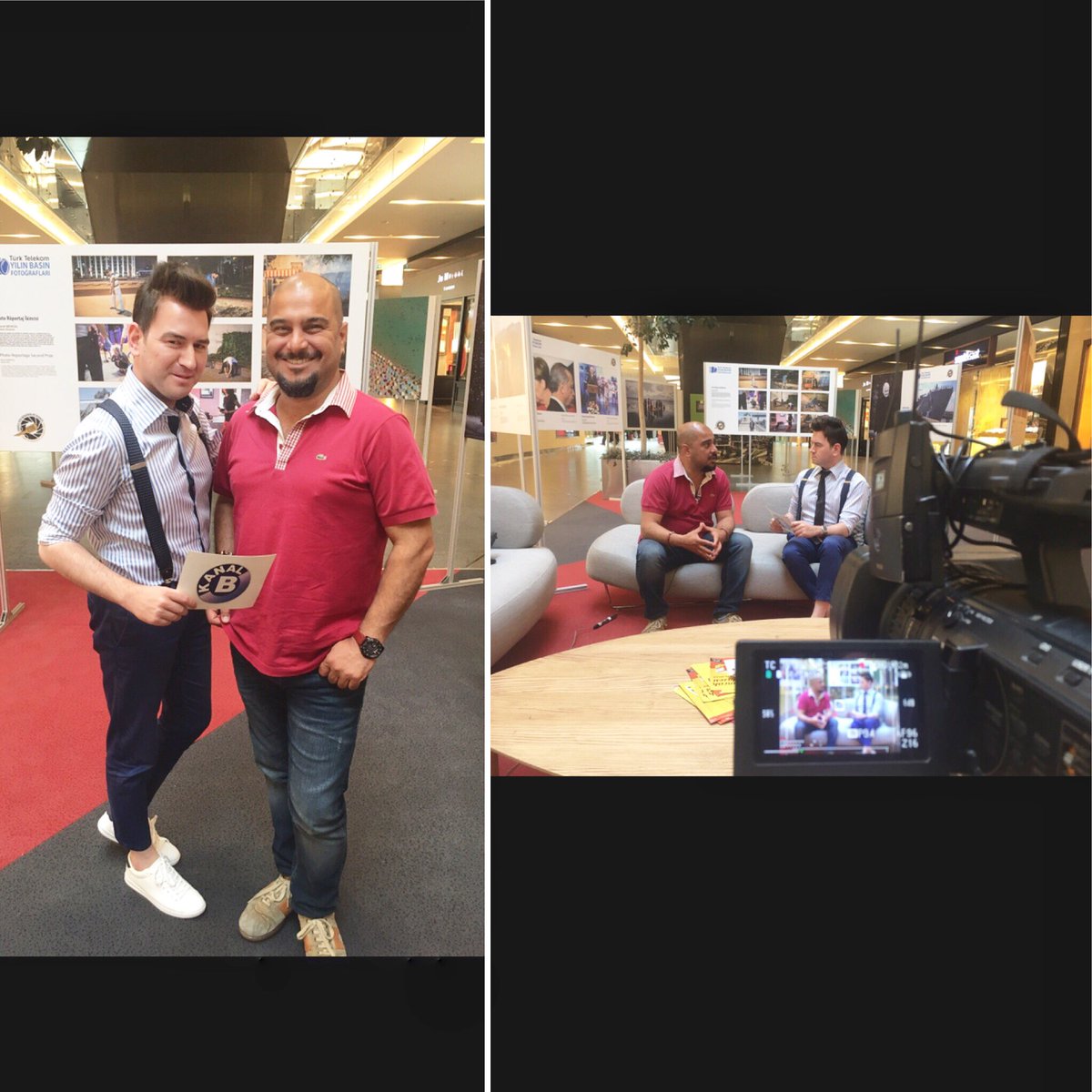 #Günce Türkiye Foto Muhabiri Derneği Başkanı <a href="/rizaozel/">Rıza Özel</a> ile ‘’ 2018 Yılın Basın Fotoğrafları ‘’ Sergisi Röportajıda Saat:19:34’de Sizlerle olacak... <a href="/Kanal_B/">b.kanal</a> Ekranlarında