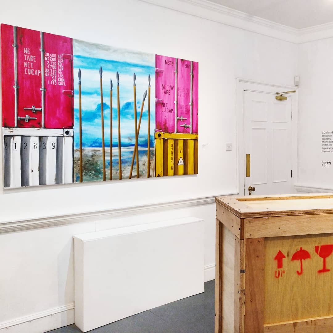 PaCCSfest's tweet photo. We are pleased to announce our CONTAINERLAND exhibition, by contemporary artist @crucesestudio has been extended by a further week and will stay on display at @Studio44AD until this Saturday 5 April! - FREE ENTRY - #PaCCSfest #PaCCSResearch #BathPaCCSfest @visitbath @TheBathGuide https://t.co/geQ98LlaA5