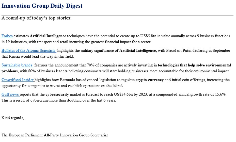 European Parliament Innovation Group tweet media